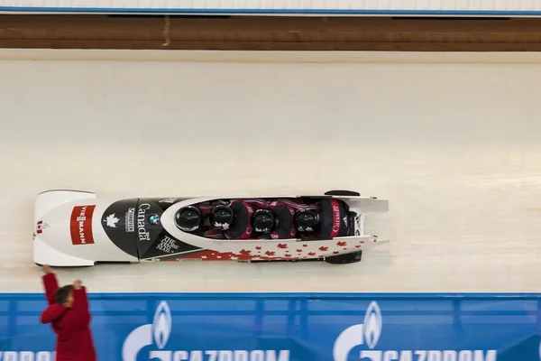 Coupe du monde de bobsleigh Calgary Canada 2014 — Photo