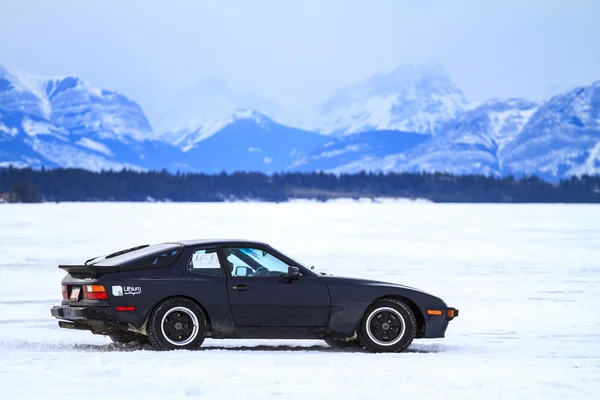 Racing On Ice — Stock Photo, Image