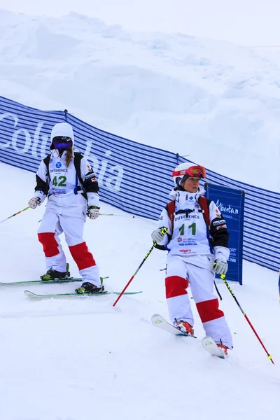 Чемпионат мира по фристайлу 2015 в Калгари — стоковое фото