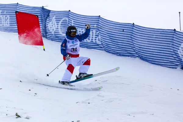 FIS Freestyle Puchar Świata - 2015 Calgary — Zdjęcie stockowe