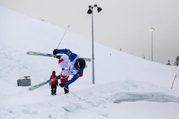 FIS Freestyle Ski World Cup - 2015   Calgary — Stock Photo, Image