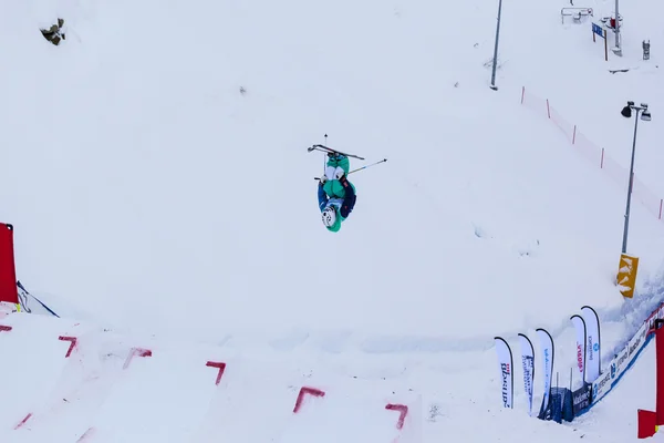 FIS Freestyle Copa do Mundo de Esqui - 2015 Calgary — Fotografia de Stock