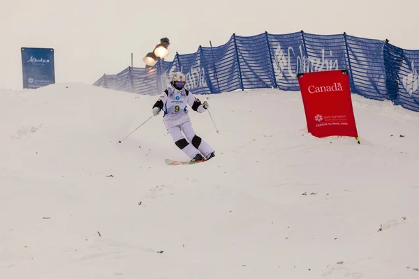 FIS Freestyle Puchar Świata - 2015 Calgary — Zdjęcie stockowe