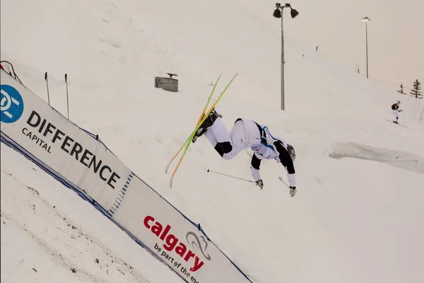 FIS Freestyle Copa do Mundo de Esqui - 2015 Calgary — Fotografia de Stock