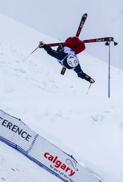 FIS Freestyle Ski World Cup - 2015 Calgary — Stock fotografie