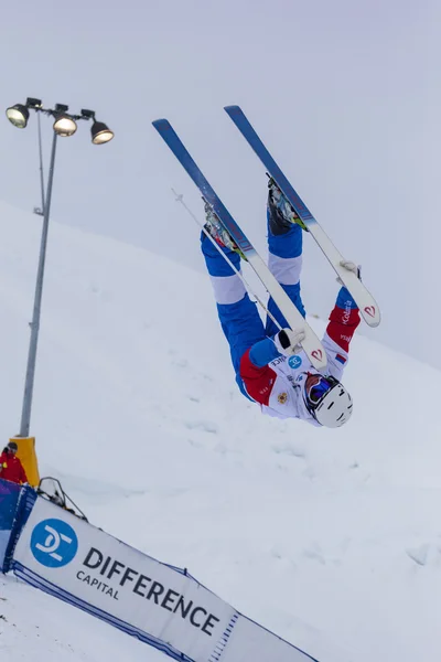 FIS Freestyle Copa do Mundo de Esqui - 2015 Calgary — Fotografia de Stock