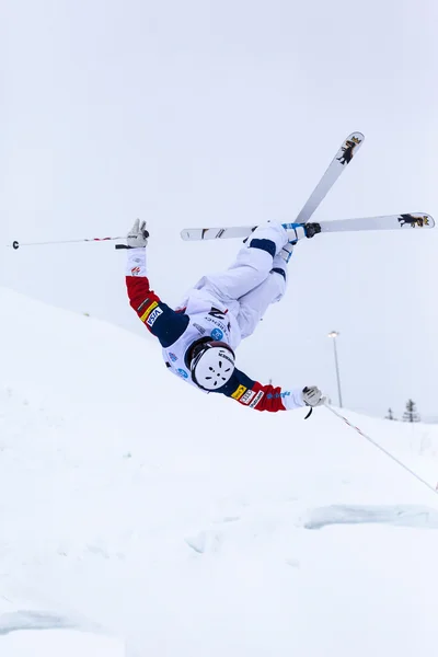 FIS Freestyle Puchar Świata - 2015 Calgary — Zdjęcie stockowe