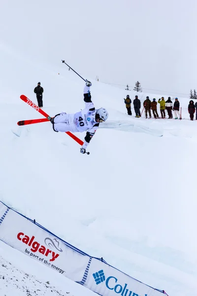 FIS Freestyle Puchar Świata - 2015 Calgary — Zdjęcie stockowe