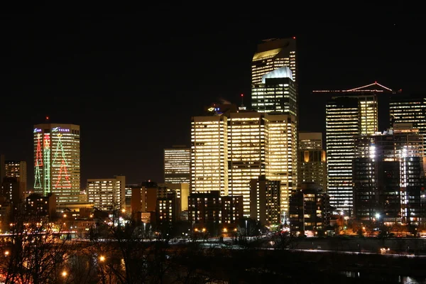 Luzes de Calgary — Fotografia de Stock