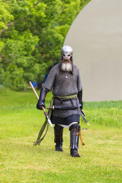 Soldado medieval — Foto de Stock