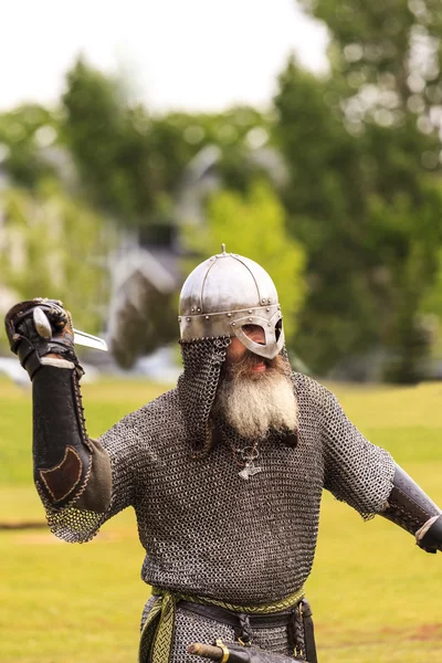 Medieval soldier — Stock Photo, Image