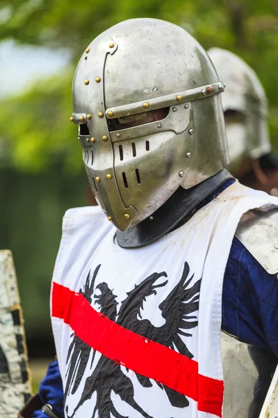 Soldado medieval — Foto de Stock