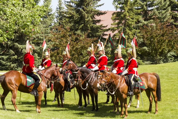 Královští Kanaďani namontované Regiment — Stock fotografie