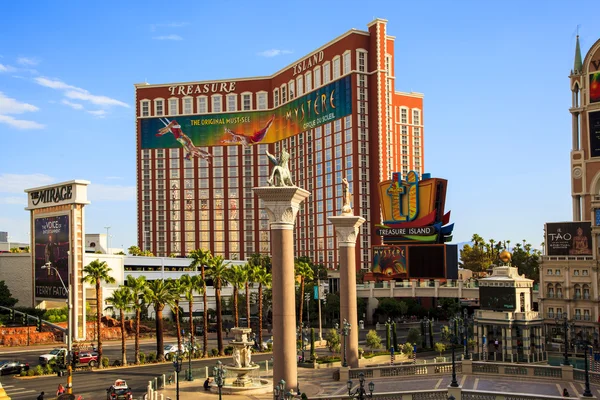 Treasure Island Hotel e Casino — Foto Stock