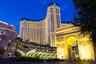 Las Vegas strip görünümünü