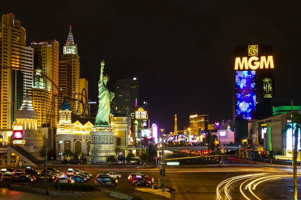 Las Vegas New York - New York di notte — Foto Stock