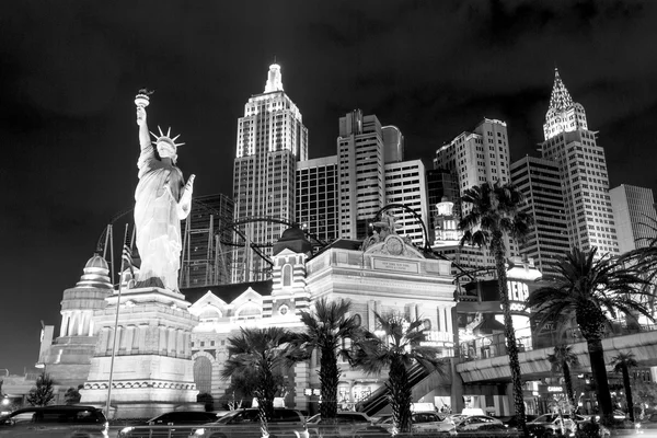 Las Vegas Nueva York - Nueva York de noche —  Fotos de Stock