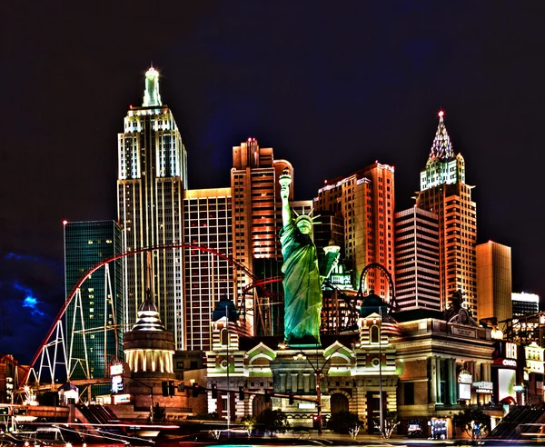 New York New York Las Vegas — Zdjęcie stockowe