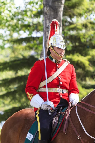 Královští Kanaďani namontované Regiment — Stock fotografie