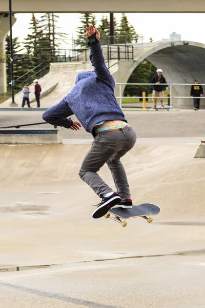 Competizione di skateboard . — Foto Stock