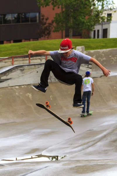 Competência skate . — Fotografia de Stock