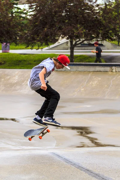 Skateboard competetion. — Stock fotografie