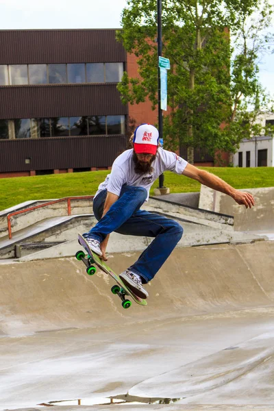 Competizione di skateboard . — Foto Stock