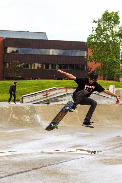 Competência skate . — Fotografia de Stock