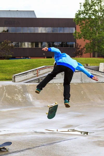 Skateboard-Wettbewerb. — Stockfoto