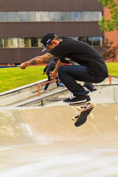 Skateboard competetion. — Stock fotografie