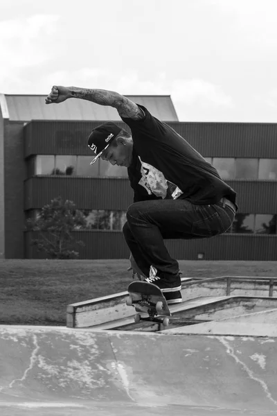 Competência skate . — Fotografia de Stock