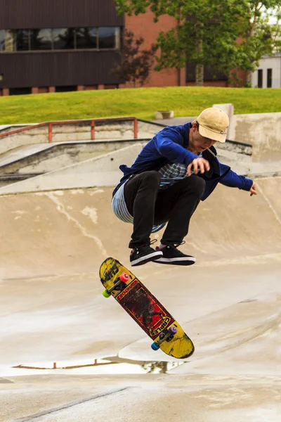 Competizione di skateboard . — Foto Stock