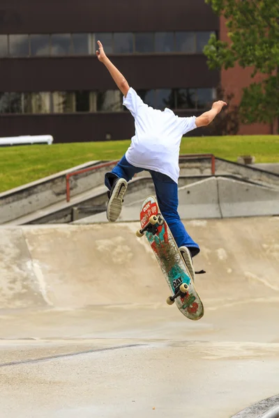 Skateboard-Wettbewerb. — Stockfoto