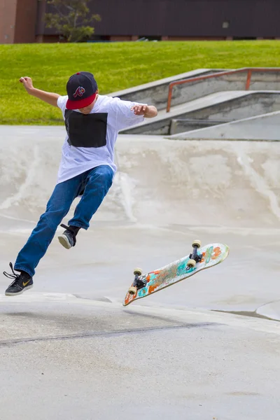 Competizione di skateboard . — Foto Stock