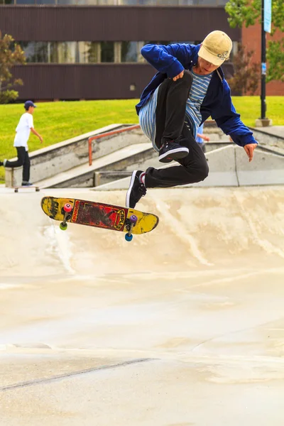 Competiție skateboard . — Fotografie, imagine de stoc