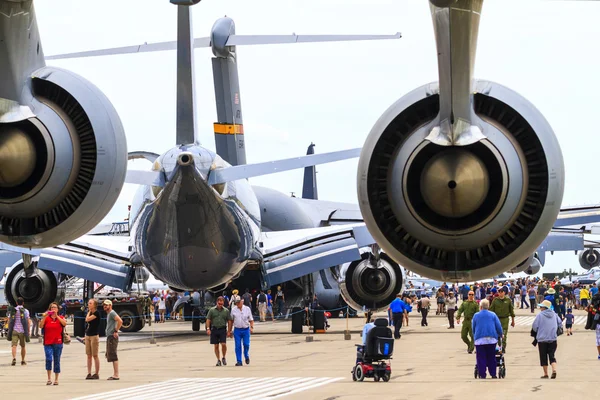 Luchtshow — Stockfoto