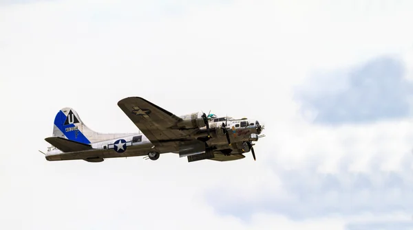 B-17 bombardıman uçağı — Stok fotoğraf