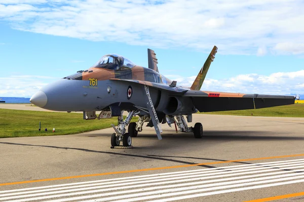 F-18 vadászgép — Stock Fotó