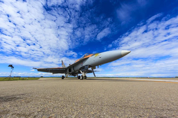 F-18-Kampfflugzeug — Stockfoto