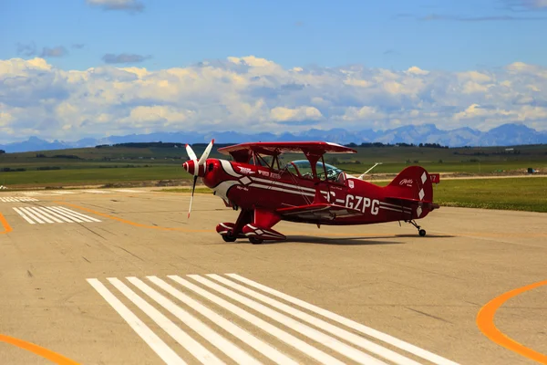 Internationella flyguppvisning — Stockfoto