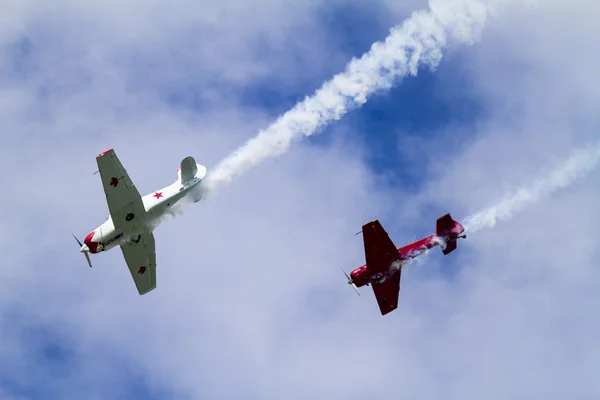 Internationella flyguppvisning — Stockfoto