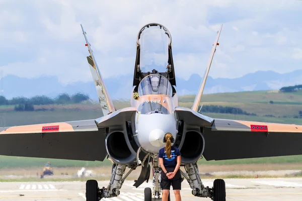 F-18 Combatiente — Foto de Stock