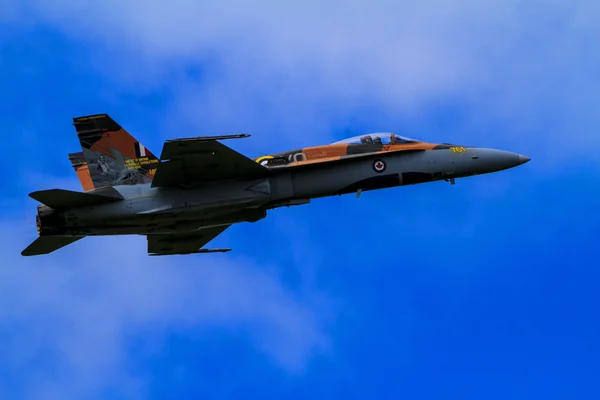 F-18-Kampfflugzeug — Stockfoto