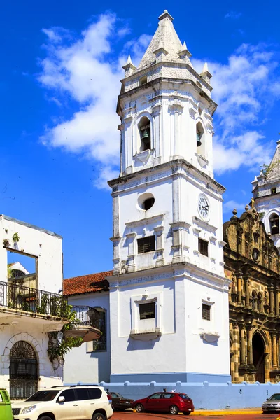 Domkyrkan, Sal Felipe gammalt kvarter, Panama — Stockfoto