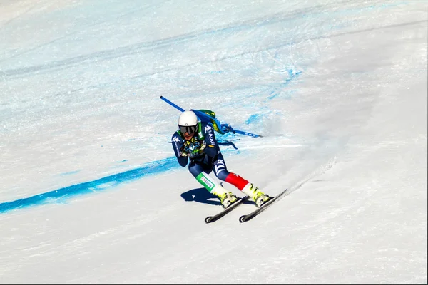 Мужская гонка Кубка мира по лыжным гонкам — стоковое фото