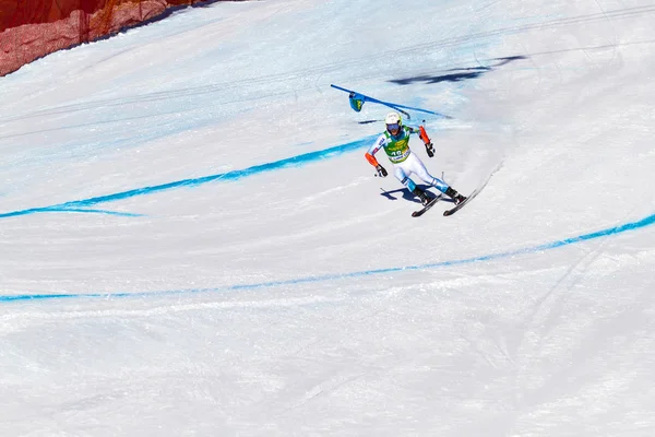 Audi FIS Alpine Ski Masculino Copa do Mundo corrida — Fotografia de Stock