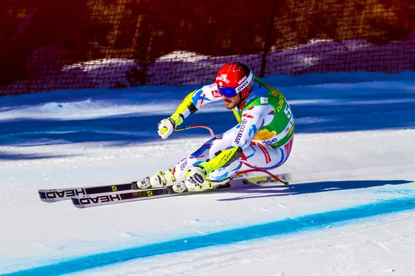アウディ Fis アルペン スキー男性ワールド カップ レース — ストック写真