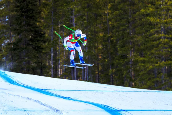 Audi FIS Coupe du monde de ski alpin Super G féminin . — Photo