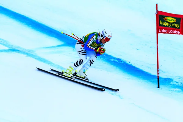 FIS Alpine Ski Copa del Mundo Damas Super G carrera . —  Fotos de Stock