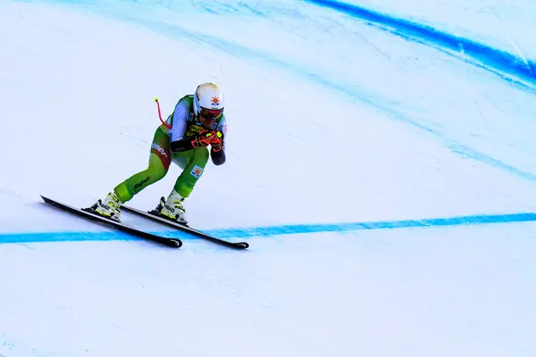 Чемпионат мира по горнолыжному спорту среди женщин . — стоковое фото